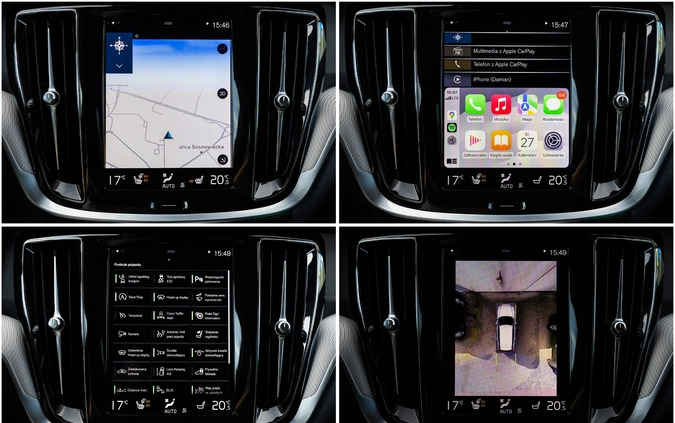 Volvo V60 cena 106900 przebieg: 162600, rok produkcji 2019 z Bobowa małe 781